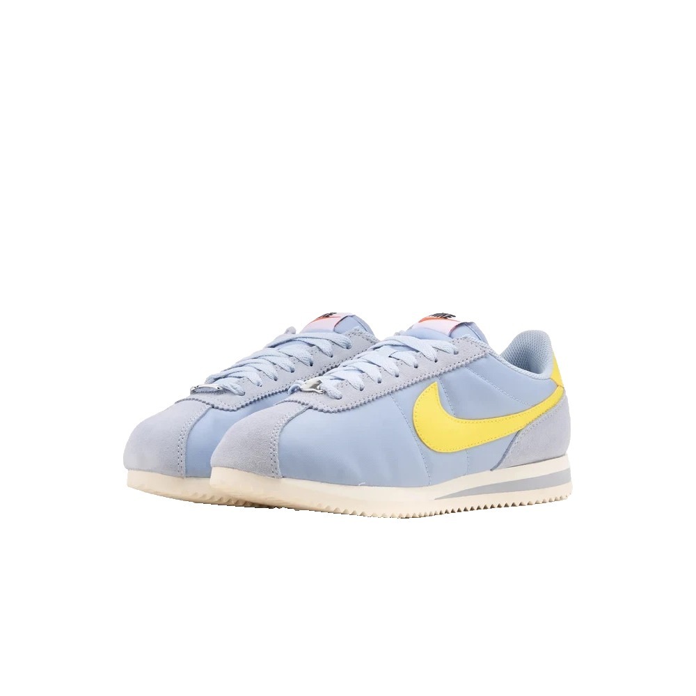 Nike Cortez Textile Size 8.5 Women's Light Armoury Blue Lightning DZ2795-404